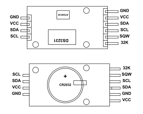 SN74HC595N Pinout